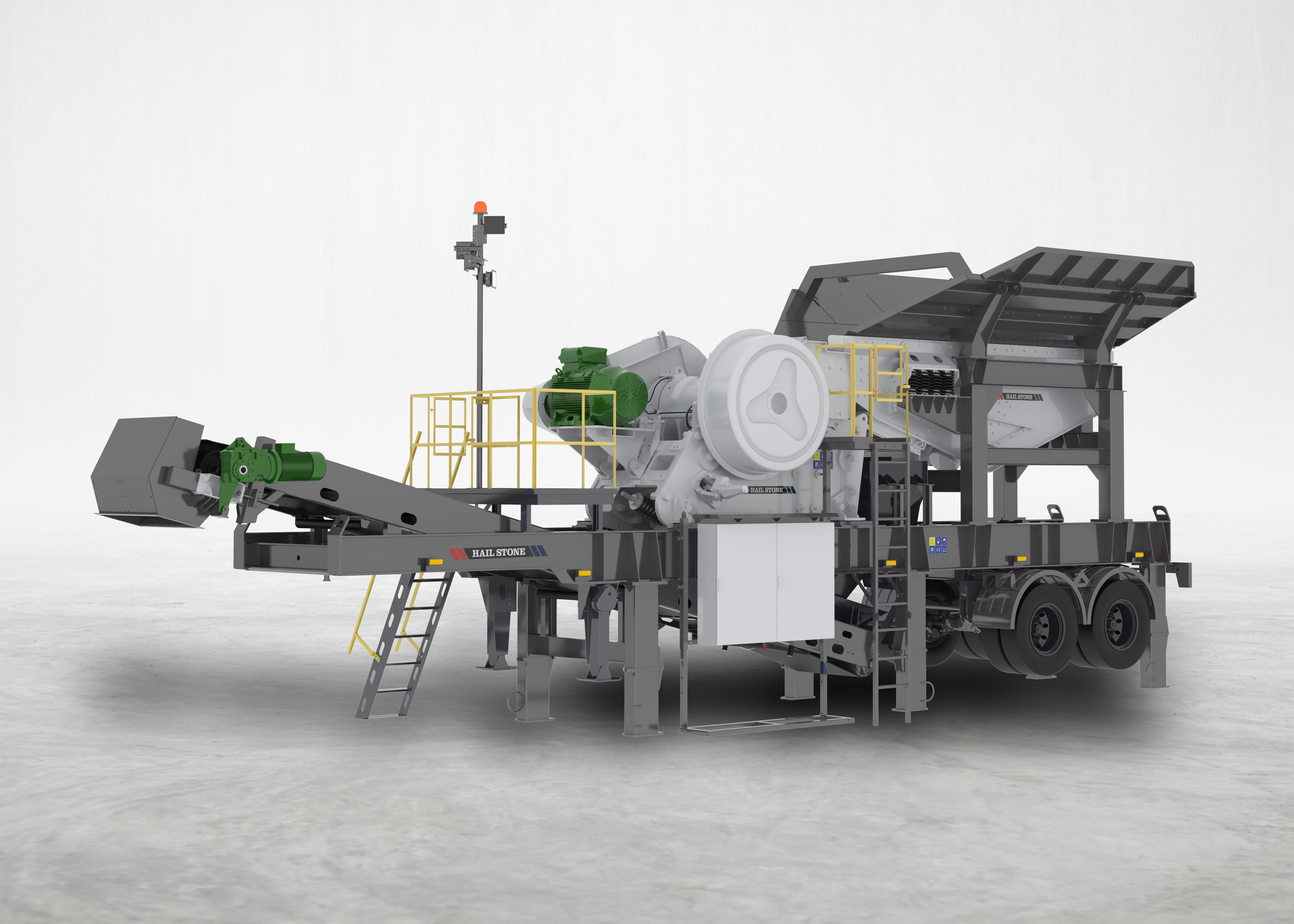 Wheel Mounted Jaw Crusher